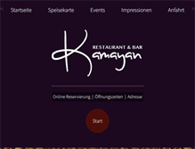 Tablet Screenshot of kamayan.de
